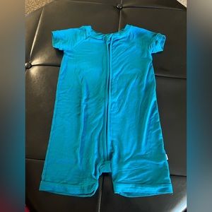 little sleepies LS short playsuit romper pajama 18-24 month